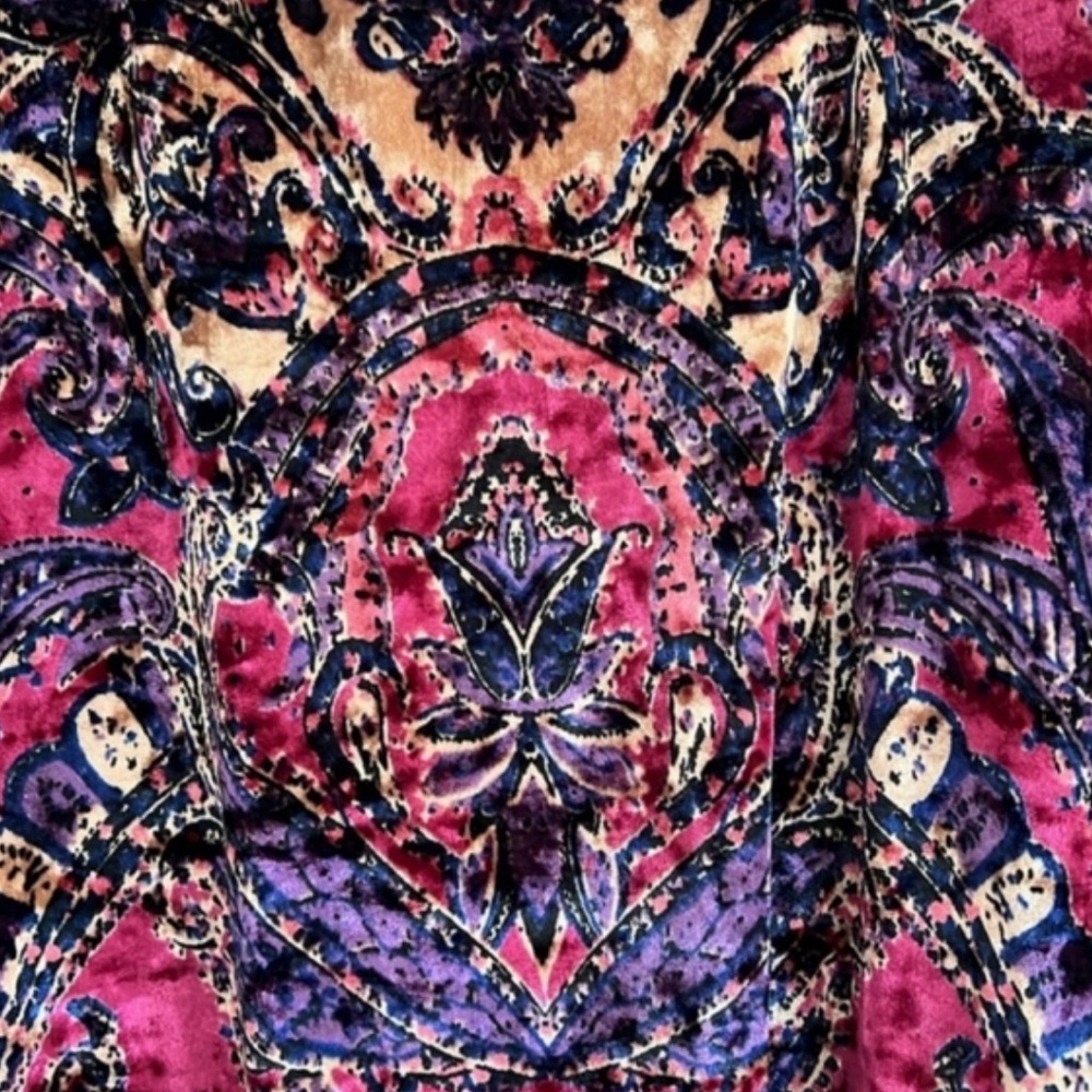 Free People - Velvet “Enchanted Robe” - Picture 5 of 7